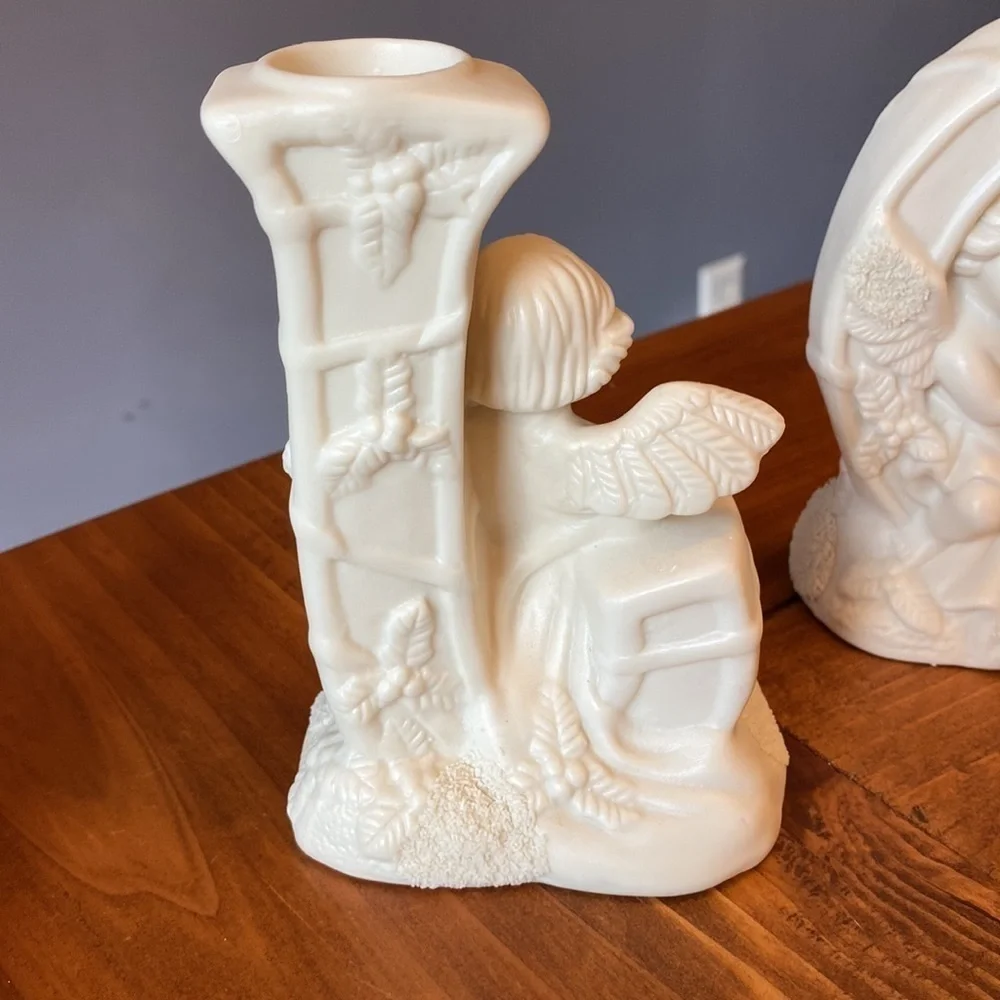 JOY Angels Candle Holders EUC - Picture 5 of 16